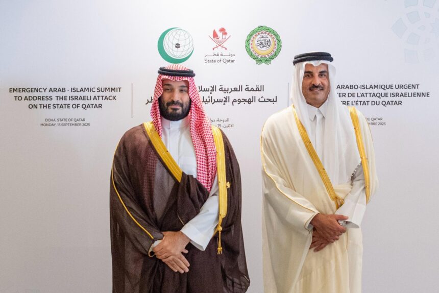 K5AMVSVSXJFSPPSEPPCIMGJOKY Qatar Hosts Emergency Arab-Islamic Summit Following Israeli Strike
